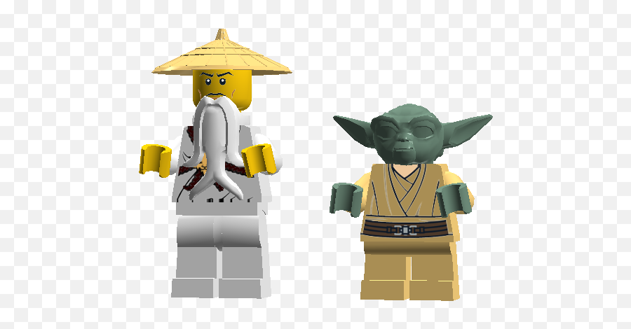 Ninjago And Star Wars - Lego Action And Adventure Themes Cartoon Png,Yoda Png