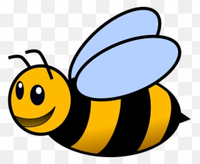 Bee Colored Clip Art - Vector Clip Art Online Clipart Of Honey Bee Png,Pooh Png