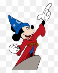 Fantasia Disney Png 3 Image - Mickey Mouse Sorcerer Clipart,Sorcerer Png