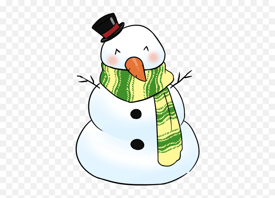 Free Cute Snowman Clipart Download - Kids Snowman Clipart Png,Snowman Clipart Png