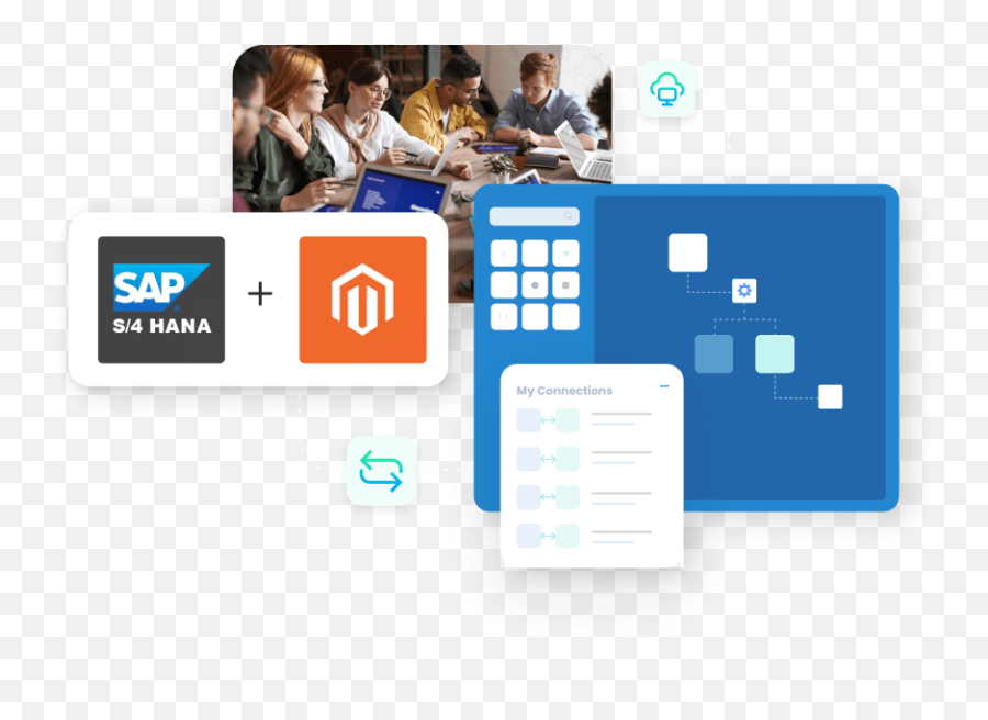 Integrate Sap S4hana With Magento Ecommerce - Appseconnect Sharing Png,Microstrategy Icon