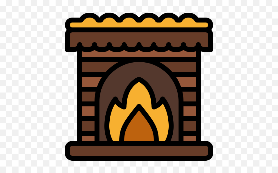 Fireplace - Free Furniture And Household Icons Horizontal Png,Icon Fireplaces