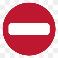 Entry Icon Of Flat Style - Available In Svg Png Eps Ai Transparent Blocked Logo,Prohibited Sign Png