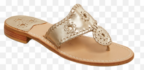 Jacks Flat Sandal - Jack Rogers Platinum Sandal Png,Jack In The Box Icon