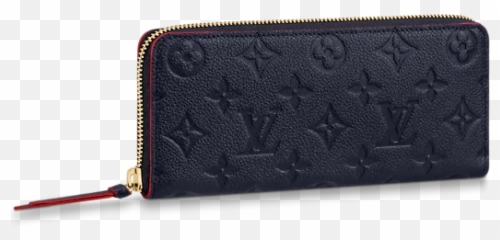 Clémence Wallet Monogram Empreinte Leather Black - Small png