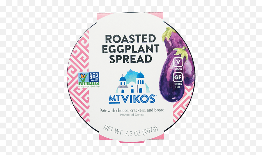 Roasted Eggplant Spread Mt Vikos Png No Preservatives Icon