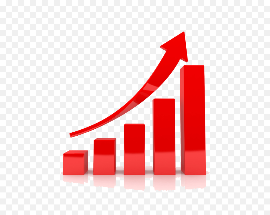 Business Growth Chart Png Transparent Images - Youtube Line Graph Going Up,Youtube Png Transparent