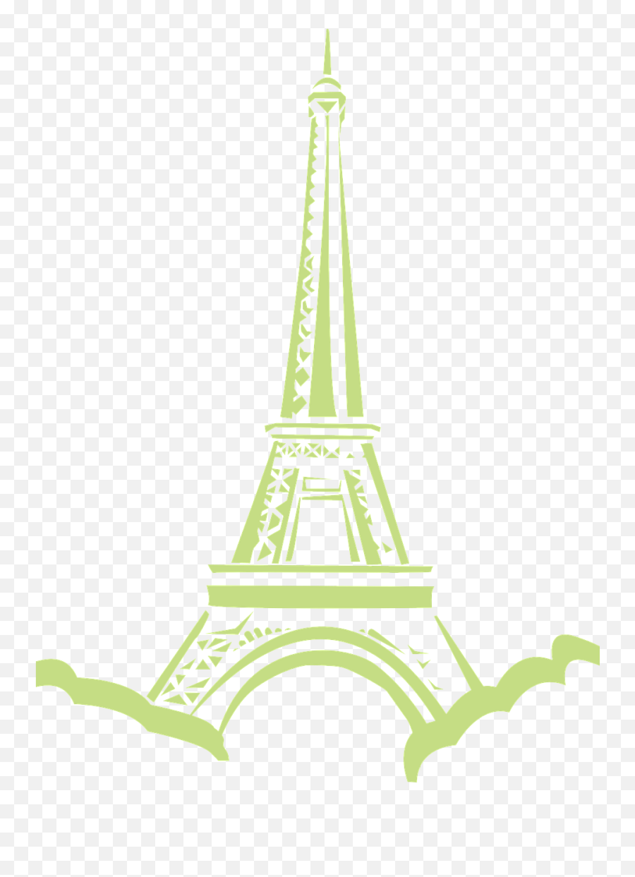 Eifel Tower Png - Gambar Menara Eiffel Putih Hitam,Eifel Tower Png