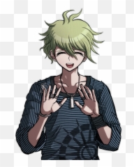 Anime Sweat Drop Png - Danganronpa Rantaro