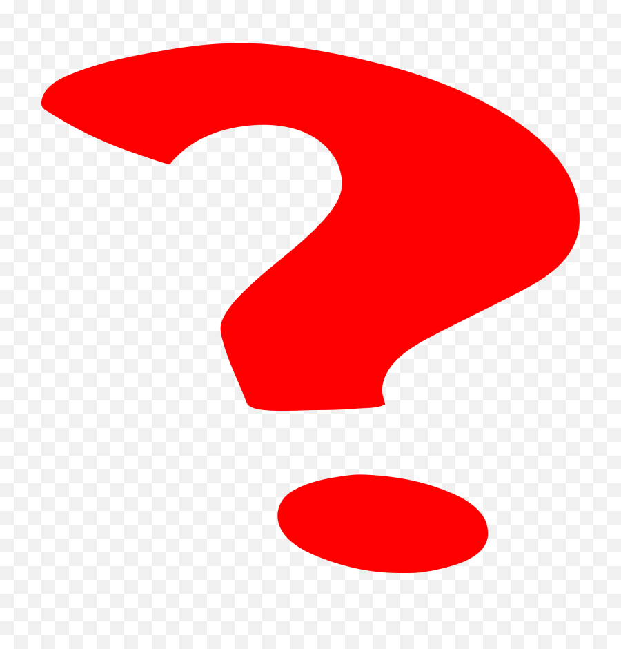 Red Question Mark - Red Question Mark Png,Question Marks Png