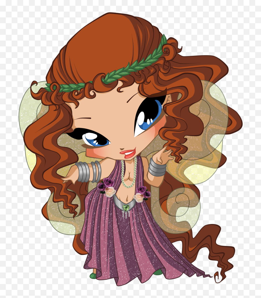Pixie Of Love By Amberworks - Drawings Of Aphrodite Cartoon Winx Club Pixie Of Art Png,Aphrodite Png