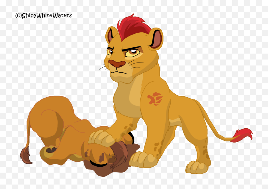 Drawn Cartoon Characters Simba And Nala Free Image - Cartoon Png,Nala Png
