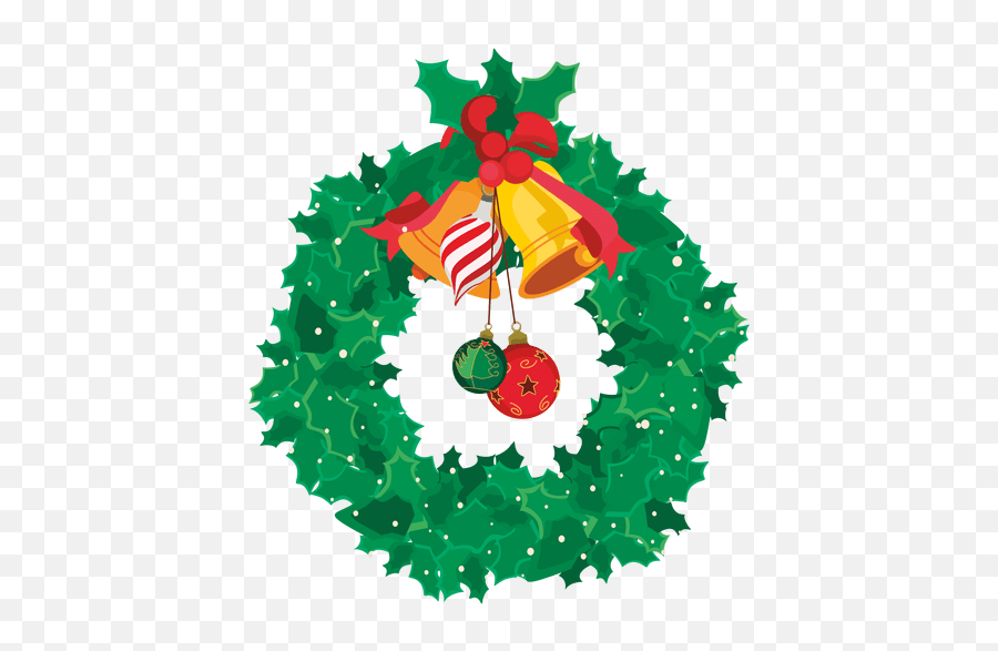 Decorative Christmas Wreath - Transparent Png U0026 Svg Vector File Blue Gear Logo Png,Christmas Wreath Png Transparent