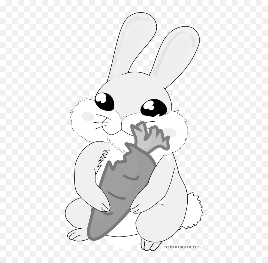 Download Clipart Bunny Carrot - Rabbit With Carrot Clipart Text Comprehension For Grade 3 Png,Rabbit Clipart Png