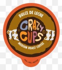 Dulce De Leche Flavored Coffee By Crazy Cups - Illustration Png,Leche Png