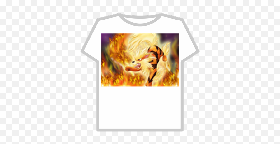 Pokemon - Arcanine Roblox T Shirt Roblox Supreme Png,Arcanine Png