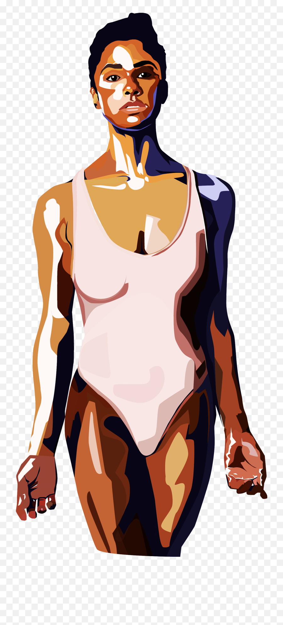 Rule Yourself - Misty Copeland Portrait On Behance Transparent Misty Copeland Png,Misty Png