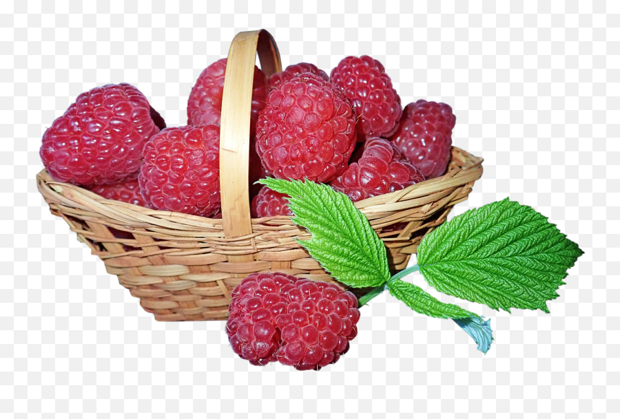 Raspberries Fruit Basket - Frutti Di Bosco Png,Raspberries Png