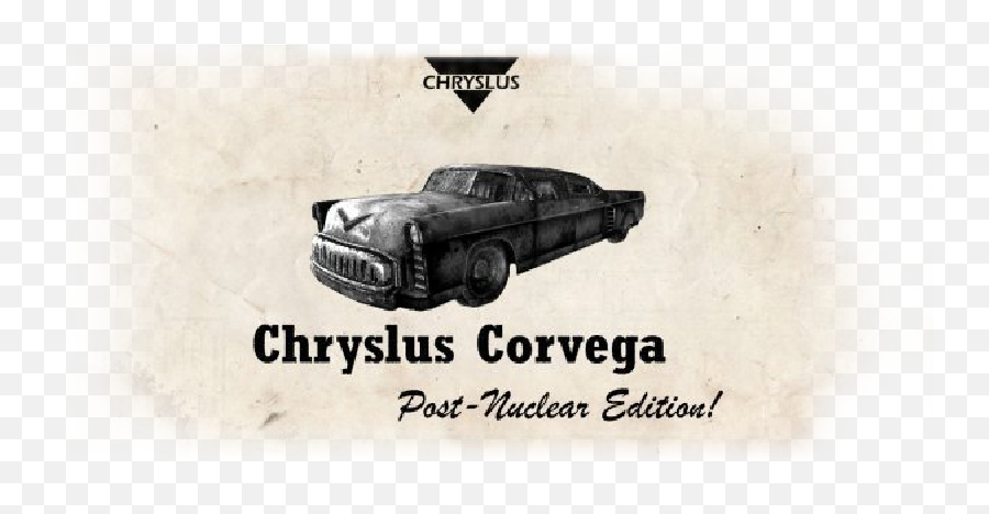 Chryslus Corvega - Postnuclear Edition Mod For Fallout New Fallout Corvega Background Trasparente Png,Fallout New Vegas Png