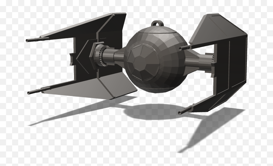 Tie Fighter Interceptor Ornament - 3d Design By Odds And Propeller Png,Tie Fighter Png