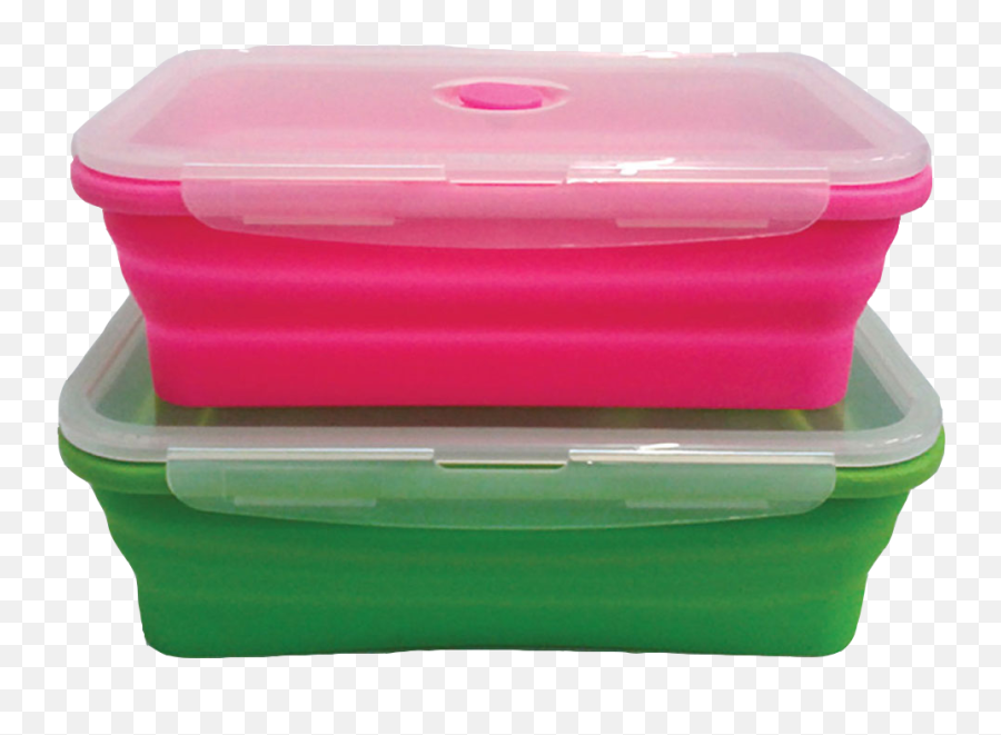 Flat Stacks Food Storage Container Set 2 Rectangle Large - Lid Png,Stacks Of Money Png