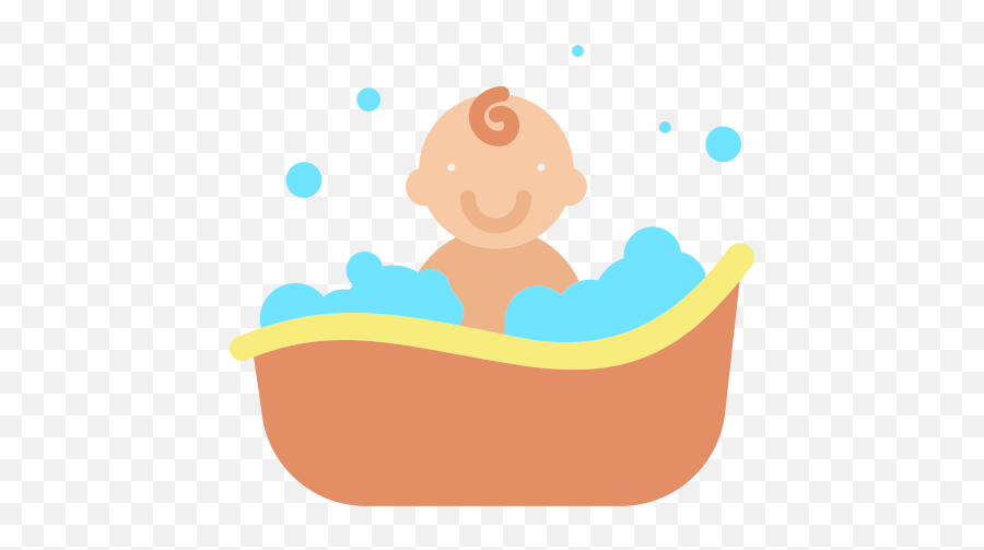 Baby Bath Tub - Free Furniture And Household Icons Baby Bath Icon Png,Bathtub Transparent Background