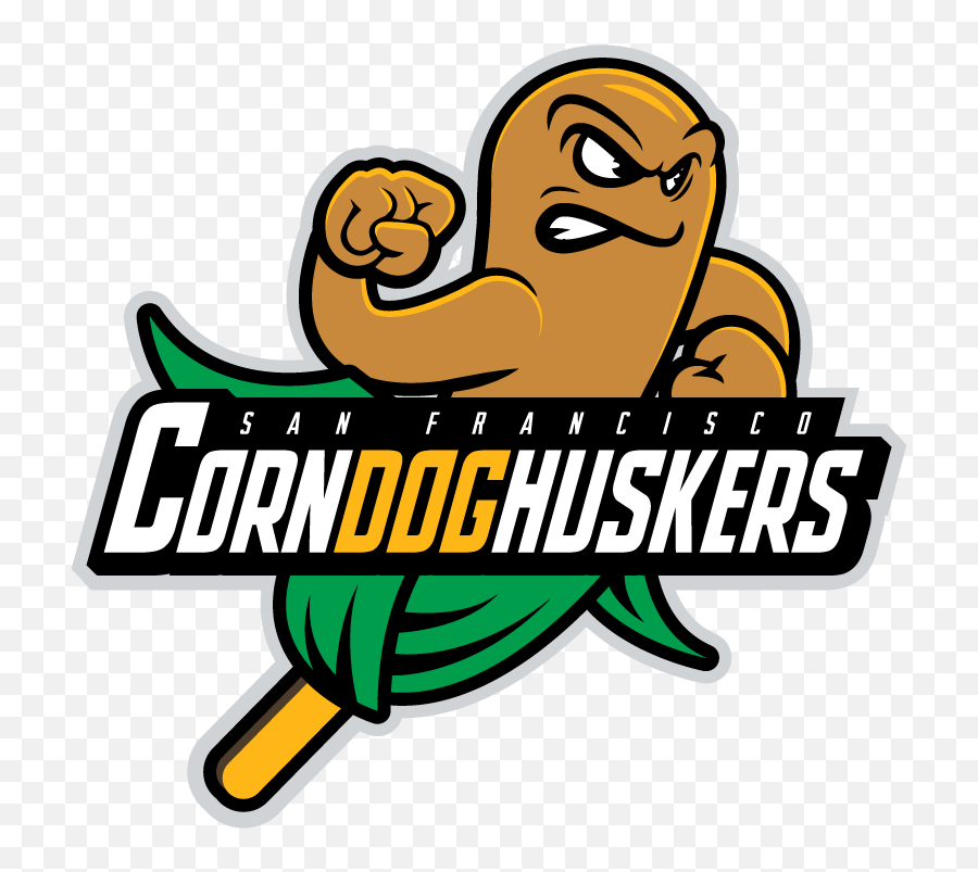 Corndoghuskers - Concepts Chris Creameru0027s Sports Logos Corn Dog Logo Png,Dog Logos