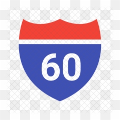 Highway Speed Sign Icon Of Flat Style - Number Png,Highway Sign Png