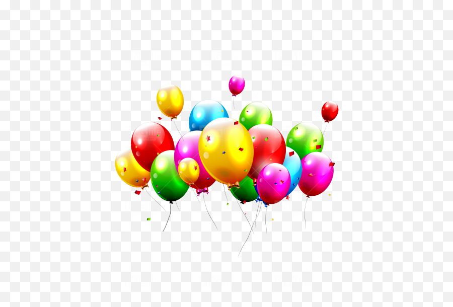 Birthday Balloons Png Free Download - Illustration,Birthday Balloons Png
