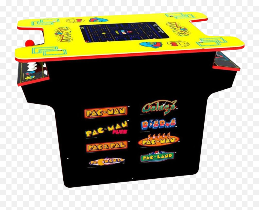 Retro Arcade Machine Transparent Images Png Mart - Arcade1up Pacman Cocktail Table,Retro Png