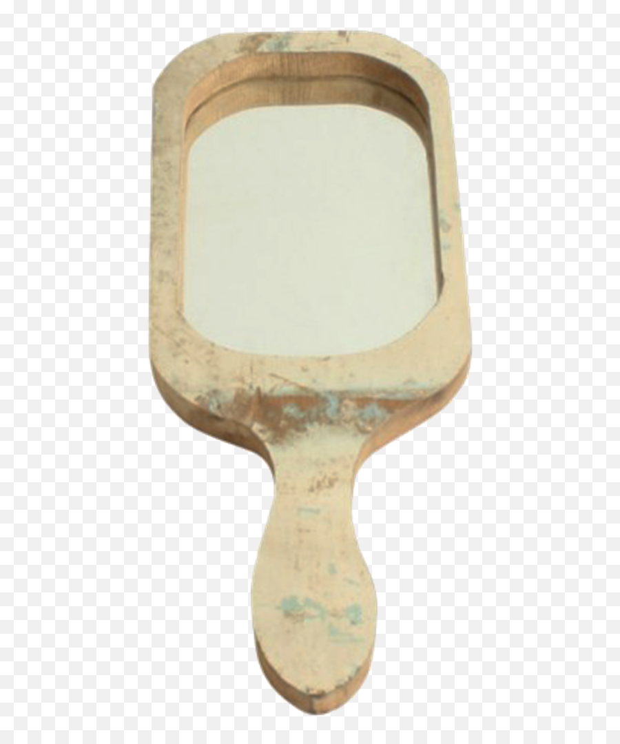 Rectangular Hand Mirror Scrapwood - Paint Brush Png,Hand Mirror Png