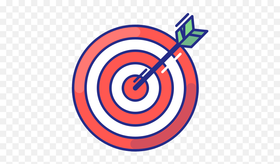 Aim Arrow Bullseye Purpose Strategy - Aim Icon Png,Bullseye Png