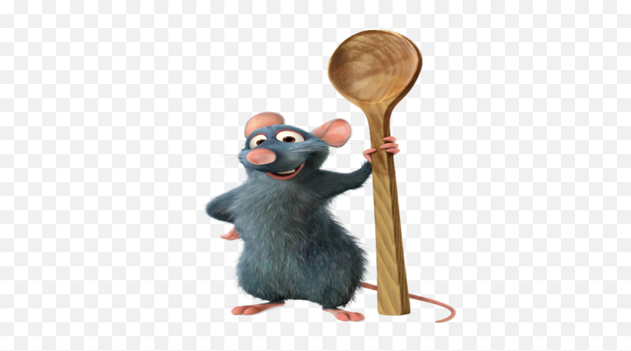 Ratatouille Rat Transparent Spoon - Transparent Ratatouille Png,Rat Transparent