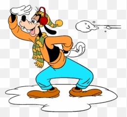 Goofy Winter Clipart - Winter Disney Clipart Png,Goofy Transparent