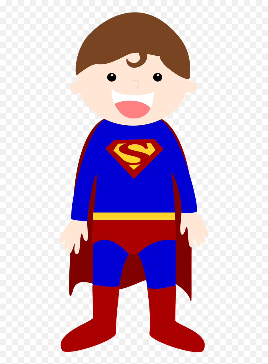 Download Kindergarten Clipart Superhero - Cute Superman Superman Png Clipart,Superman Clipart Png