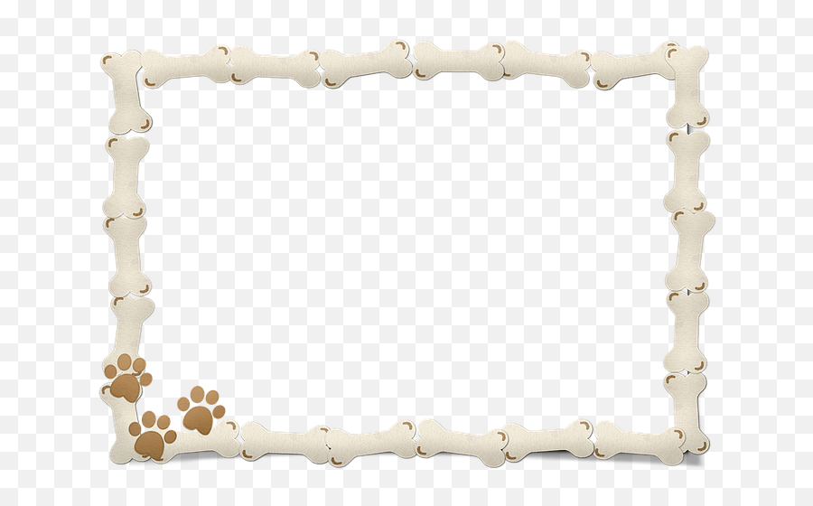 Dog Bone Frame Scrapbooking - Free Image On Pixabay Marco De Huesos Png,Dog Bone Png