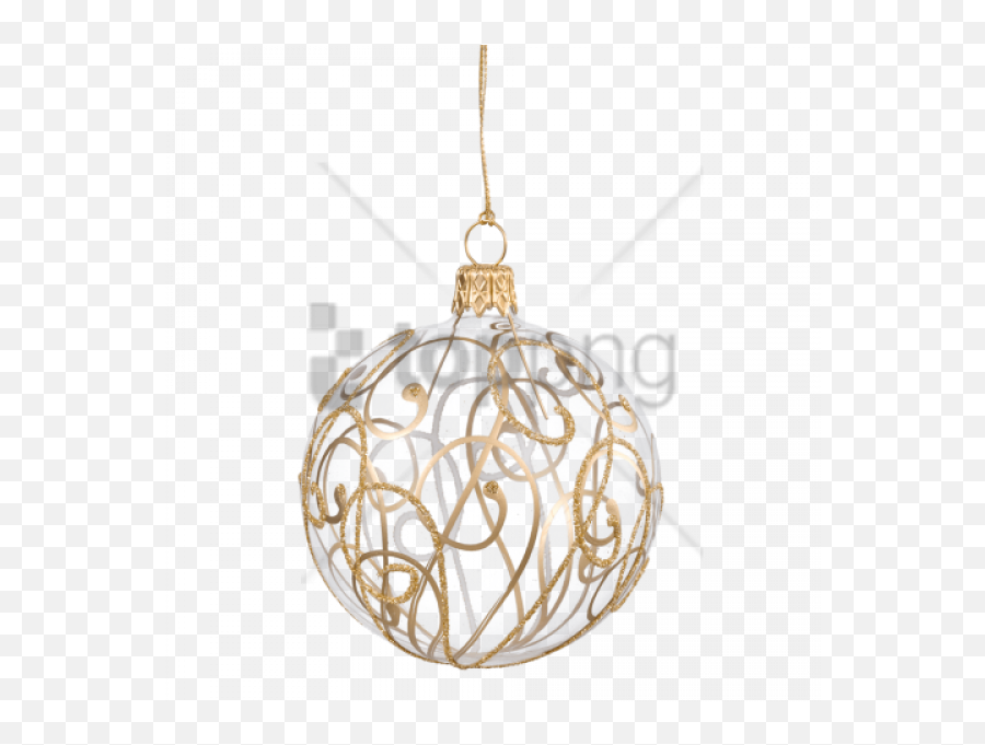 Gold Christmas Balls Png Transparent Images U2013 Free - Christmas Ornament,Christmas Balls Png