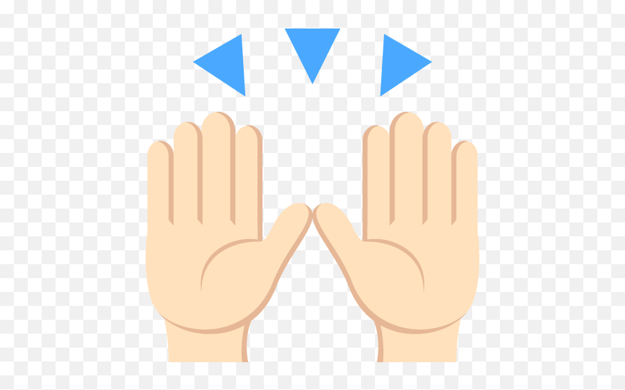 Person Raising Both Hands In - Raised Hands Emoji Vector Png,Celebration Emoji Png