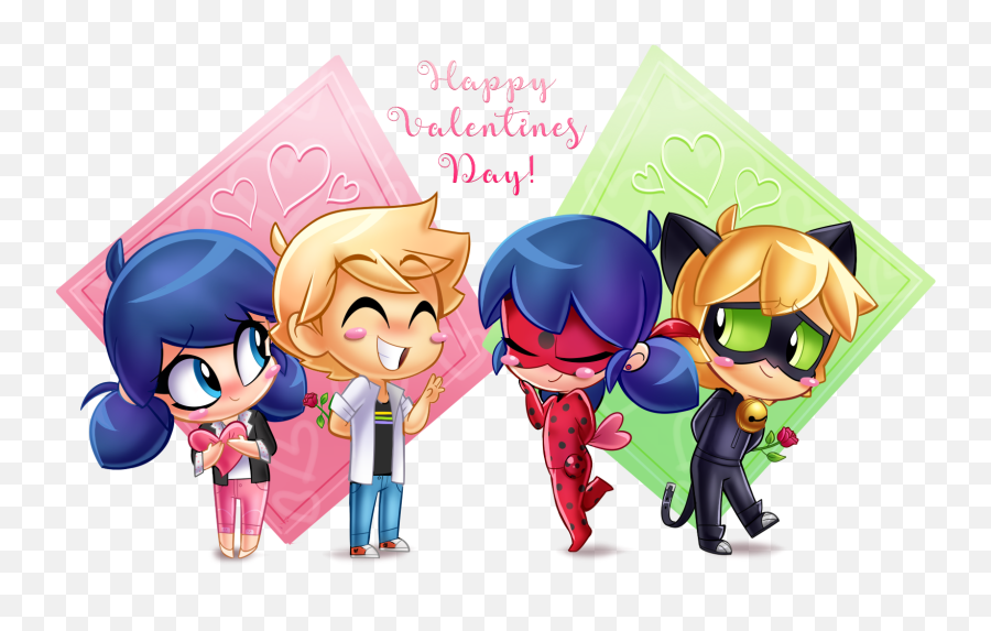 Miraculous Ladybug - Miraculous Ladybug Valentines Png,Miraculous Ladybug Logo