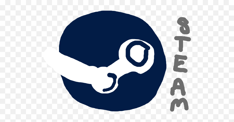 Text art steam рисунки. Значок стима. Нарисованный стим. Картинки в стим. Значок Steam PNG.