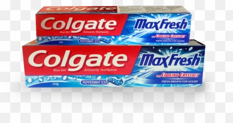 Colgate Max Fresh Blue Gel Icllk - Analgesic Png,Colgate Png
