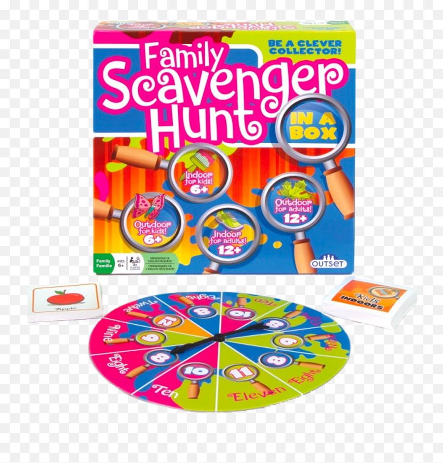 Family Scavenger Hunt Game - Outset Media Png,Scavenger Hunt Png