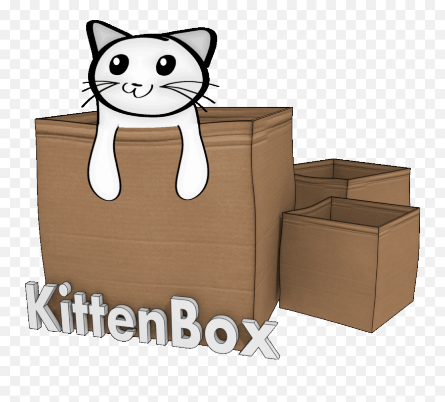Kittenbox Games - Cardboard Box Png,Itch.io Logo