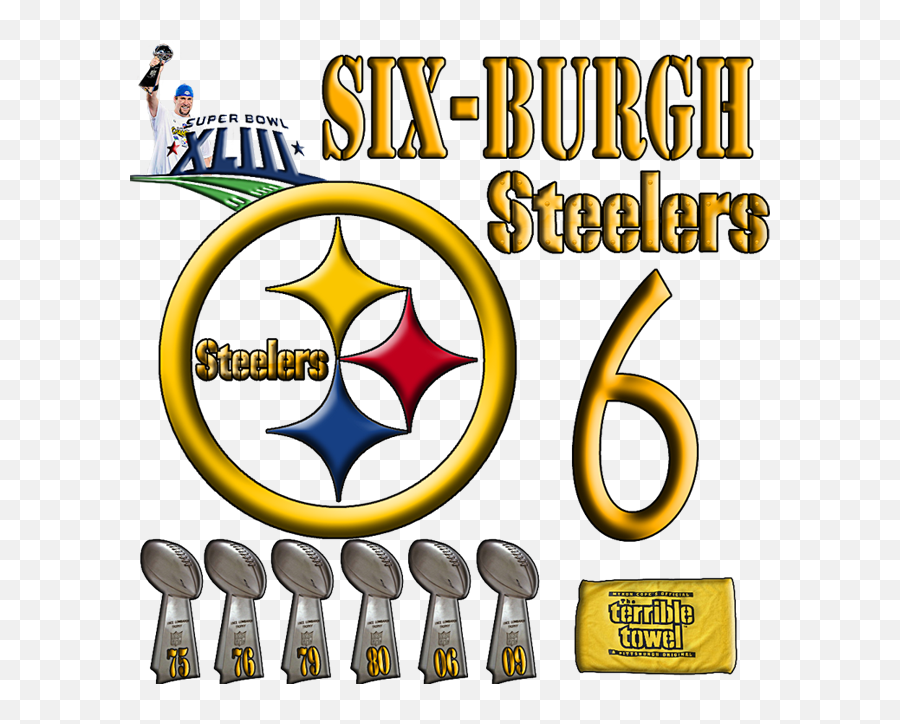 Logos And Uniforms Of The Pittsburgh - For Cricket Png,Steeler Logo Clip Art