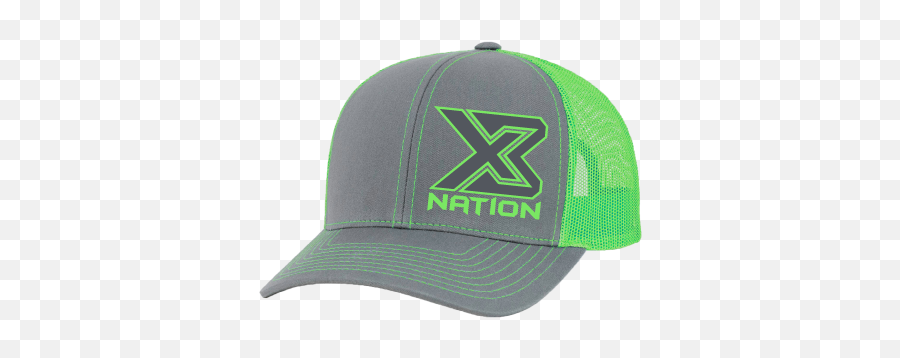 X3 Nation Grey Neon Hat For Baseball Png Can - am Logo