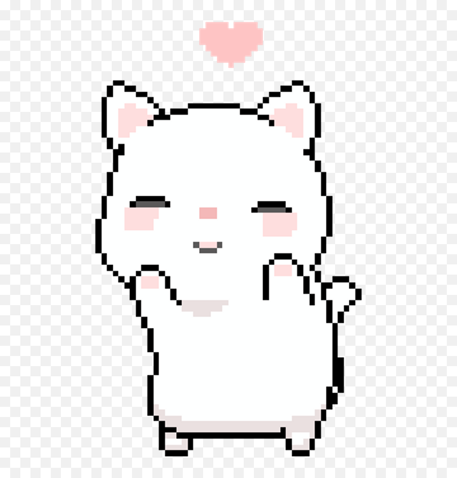 Download Hd Dancing Anime Cat Gif Transparent Png Image - Cute Cat Gif Pixel,Dancing Gif Transparent Background