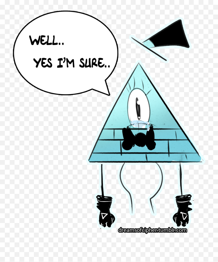 William Cipher A Twitter Please Donu0027t Hit Me Openrp - Cartoon Png,Bill Cipher Png