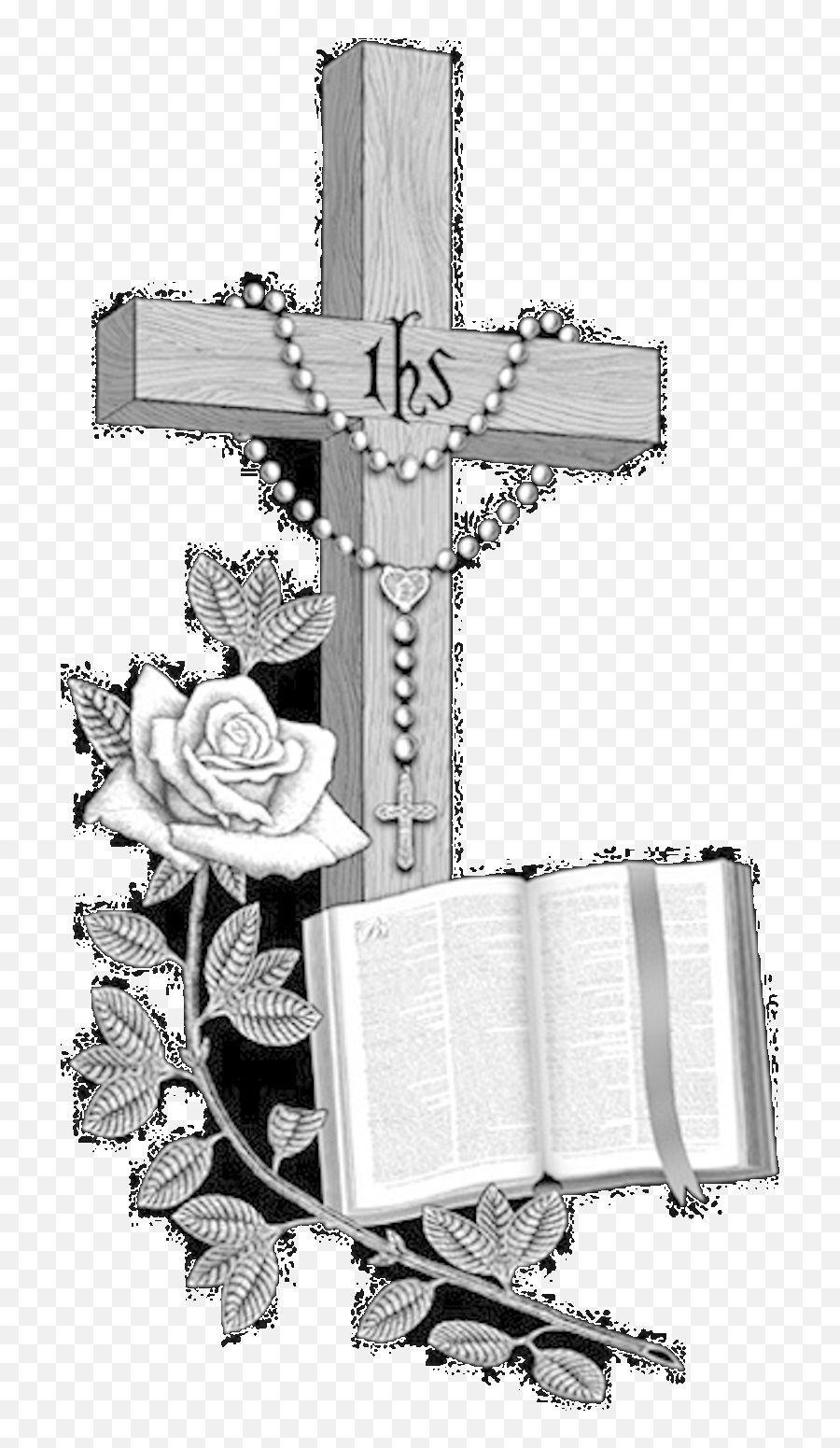 Cross Banner Free Stock Png Files - Bible Cross Praying Hands,Cemetery Png