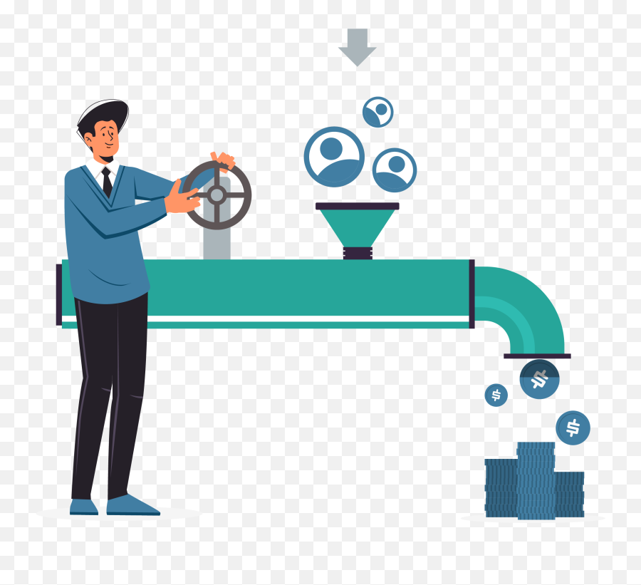 What Is Sales Pipeline How To Build - Worker Png,Sales Funnel Icon