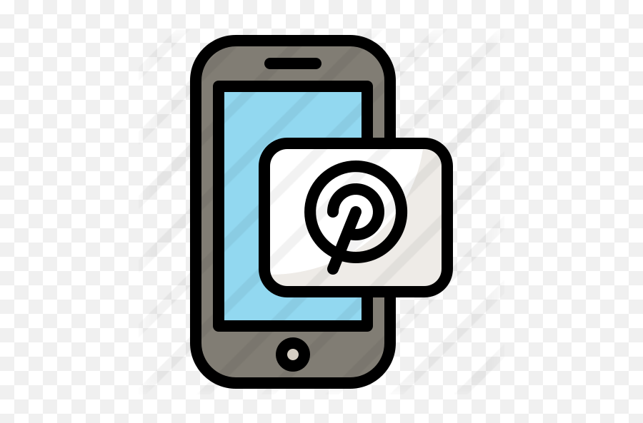 Pinterest - Free Social Media Icons Smart Device Png,Pinterest Icon Download